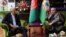 AQShning Afg'oniston bo'yicha maxsus vakili Zalmay Halilzod va Afg'oniston Vitse-prezidenti Abdul Rashid Do'stum 