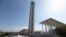 The Djamaa El-Djazair, or Algiers Great Mosque, is seen Feb.21, 2024 in Algiers. Begun in 2012, the Great Mosque of Algiers boasts a giant 265-meter (869-foot) minaret and a capacity for 120,000 faithful.