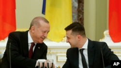 3 Şubat 2020 - Cumhurbaşkanı Recep Tayyip Erdoğan Ukrayna lideri Volodimir Zelenski ile Kiev'de