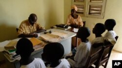 Une école coranique à Gabu, Guinée-Bissau, 14 décembre 2008.