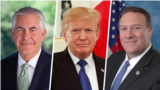 Trump Tillerson Pompeo