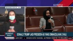 Laporan Langsung VOA untuk Kompas TV: Trump Jadi Presiden AS yang Dimakzulkan 2 Kali