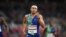 Michael Norman lors du 400m during à la Diamond League, Suède, le le 30 mai 2019.