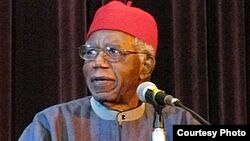 Novelist Chinua Achebe