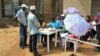 A polling station in the Kamwokya neighborhood of Kampala, Uganda, saw a low turnout during local elections, with only a fraction of those registered arriving to vote, Feb. 24, 2016.