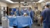 Doctors perform surgery at St. Vincent Infirmary Medical Center, Little Rock, Ark., undated file photo.