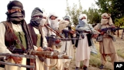 Taliban fighters.