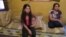 Evy and her mother, Soaad Zenno are Kurdish Syrian refugees who fled their home a year ago after Evy's school was bombed. (Heather Murdock/for VOA)