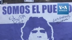 Messages de soutien à Diego Maradona