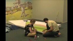 美国国家建筑博物馆: 迷你高尔夫球洞