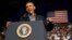 U.S. President Barack Obama delivers remarks at the University of Buffalo, New York, Aug. 22, 2013.
