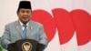 Presiden Prabowo Subianto menyampaikan pidato dalam konferensi pers di Istana Bogor, pada 11 Januari 2025. (Foto: Reuters/Ajeng Dinar Ulfiana)