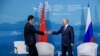 중국 권력서열 3위, 푸틴 만나 “양국 핵심이익 지지”