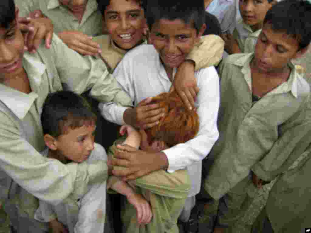 Flood Relief Camp in Nowshera, Pakistan