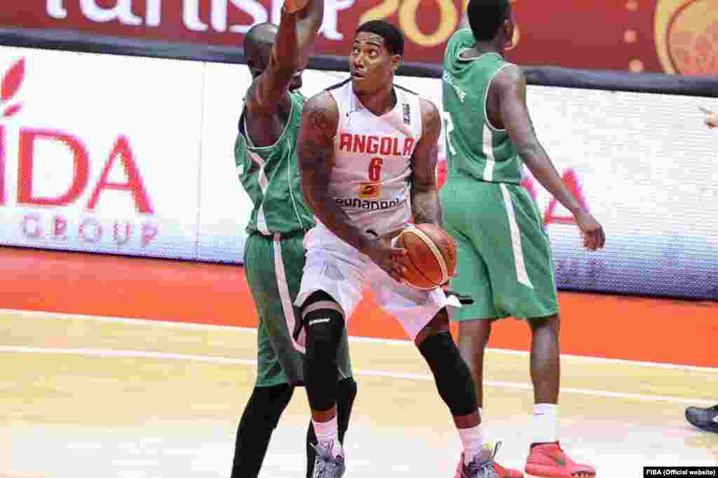 Carlos Morais, selecção de Angola no AfroBasket2015