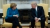 Merkel à Washington pour tenter de convaincre Trump