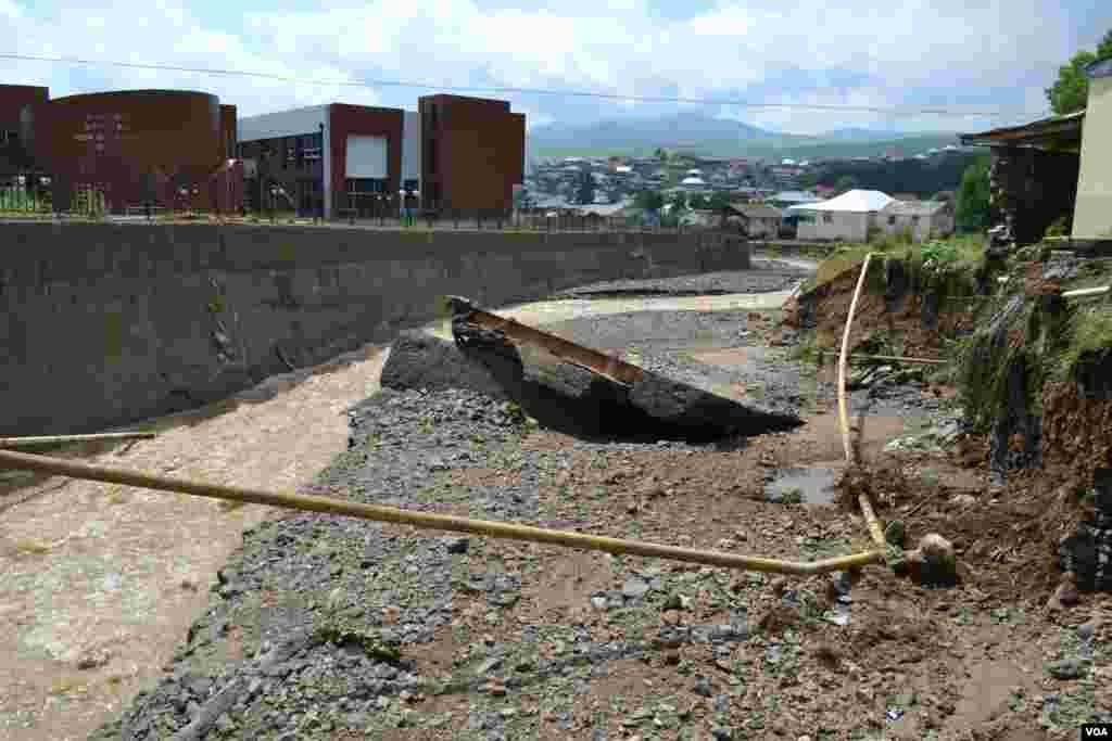 Daşkəsəndə leysan