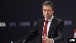 Tổng thư ký NATO Anders Fogh Rasmussen nói tình hình Libya và khu vực lân cận là ưu tiên hàng đầu của nghị trình hội nghị tại Brussels vào thứ Năm