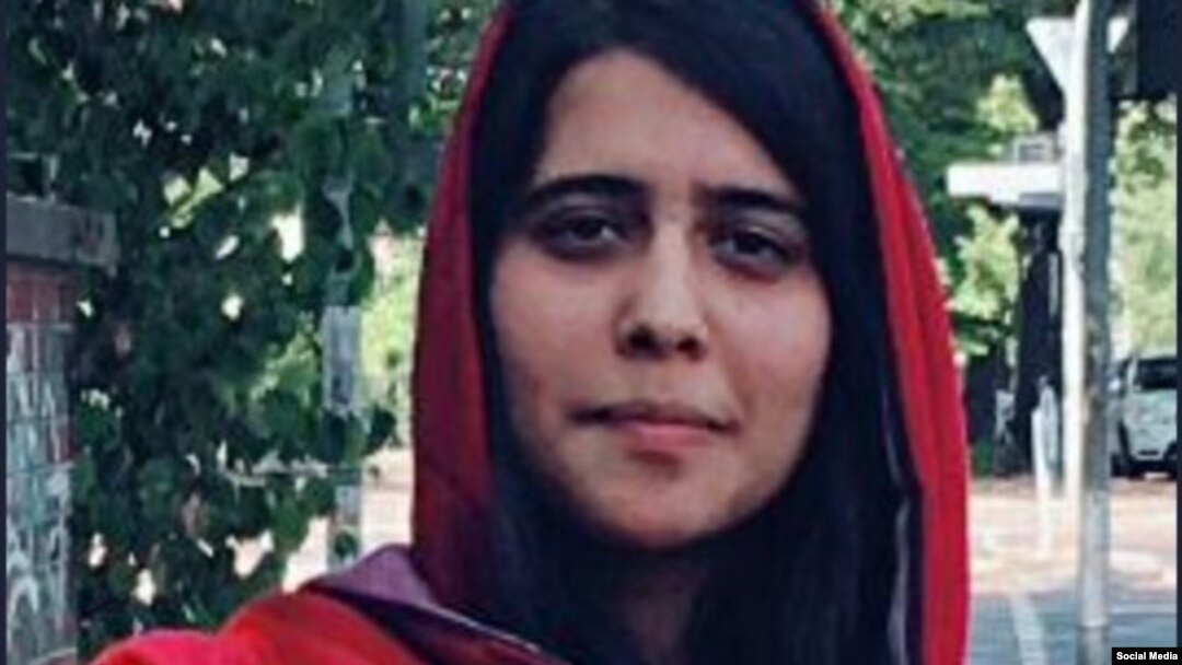 Silsila Alikhil is seen an undated photo posted by her father, Ambassador Najibullah Alikhil, on his Twitter (@NajibAlikhil).