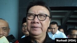 Menteri Dalam Negeri RI Tjahtjo Kumolo (Foto: VOA/Nurhadi)