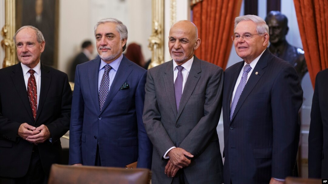 ავღანეთის დელეგაციის წევრები აშშ-ის კონგრესში