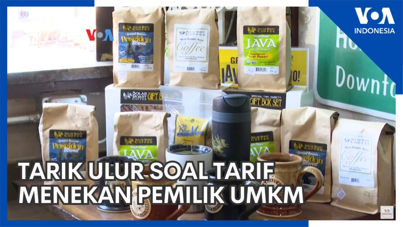 Tarik Ulur soal Tarif Menekan Pemilik UMKM