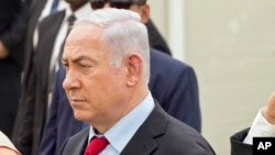 Le Premier ministre israélien Benjamin Netanyahu, 6 juillet 2017.