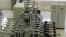 A worker works at the Fuel Manufacturing plant at Isfahan Uranium Conversion Facility 440 km (273 miles) south of Tehran, Iran, April 9, 2009. 