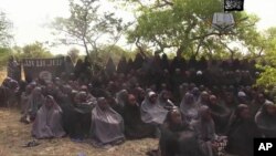 200 lebih siswi dari kota Chibok yang diculik militan Boko Haram (foto: dok).