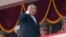 Lãnh tụ Bắc Triều Tiên Kim Jong Un tại cuộc diễn hành quân sự ở Bình Nhưỡng ngày 15/4/2017 nhân kỷ niệm sinh nhật thứ 105 của Kim Il Sung.