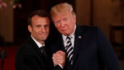 Trump နဲ့ Macron အီရန်အရေးဆွေးနွေးပေမဲ့ တိကျတဲ့အဖြေမထွက်