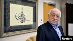 Le religieux Fethullah Gulen à son domicile de Saylorsburg, en Pennsylvanie, le 29 juillet 2016. Reuters / Charles Mostoller