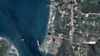 Hình ảnh vệ tinh của căn cứ hải quân Ream đang được xây dựng tại Campuchia