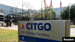 Un cartel de Citgo Petroleum se ve en su sede en Houston, Texas, EEUU, el 11 de enero de 2024.