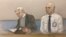 Skicë e Julian Assange-it gjatë një seance dëgjimore në gjykatën e Londrës
