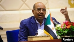 Le président soudanais Omar el-Béchir à Khartoum le 2 mars 2017.