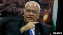 Perunding senior Palestina, Saeb Erekat