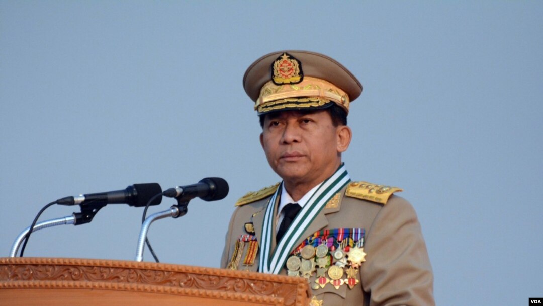 Jenderal Senior Myanmar, Min Aung Hlaing (Foto: dok).