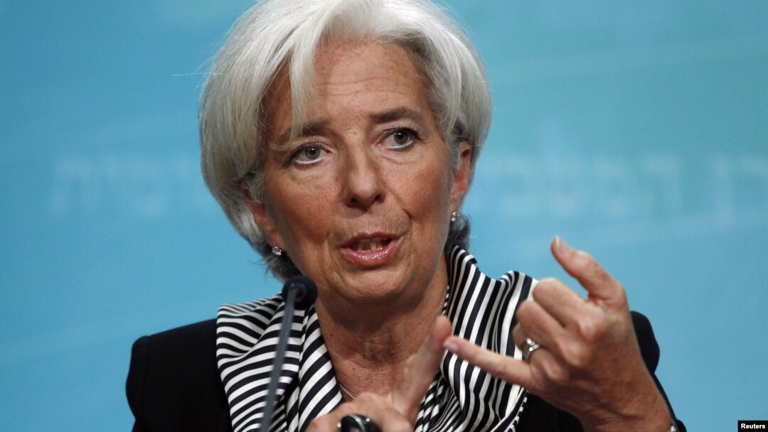 La directora del Fondo Monetario Internacional, Christine Lagarde.