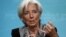 La directora del Fondo Monetario Internacional, Christine Lagarde.