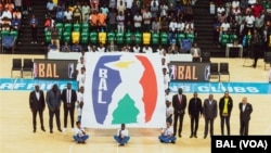 Cerimónia de apresentação do logotipo da BAL na Kigali Arena, Kigali, Ruanda, 19 de Dezembro de 2019