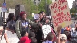 Massive Protest in Heart of Baltimore
