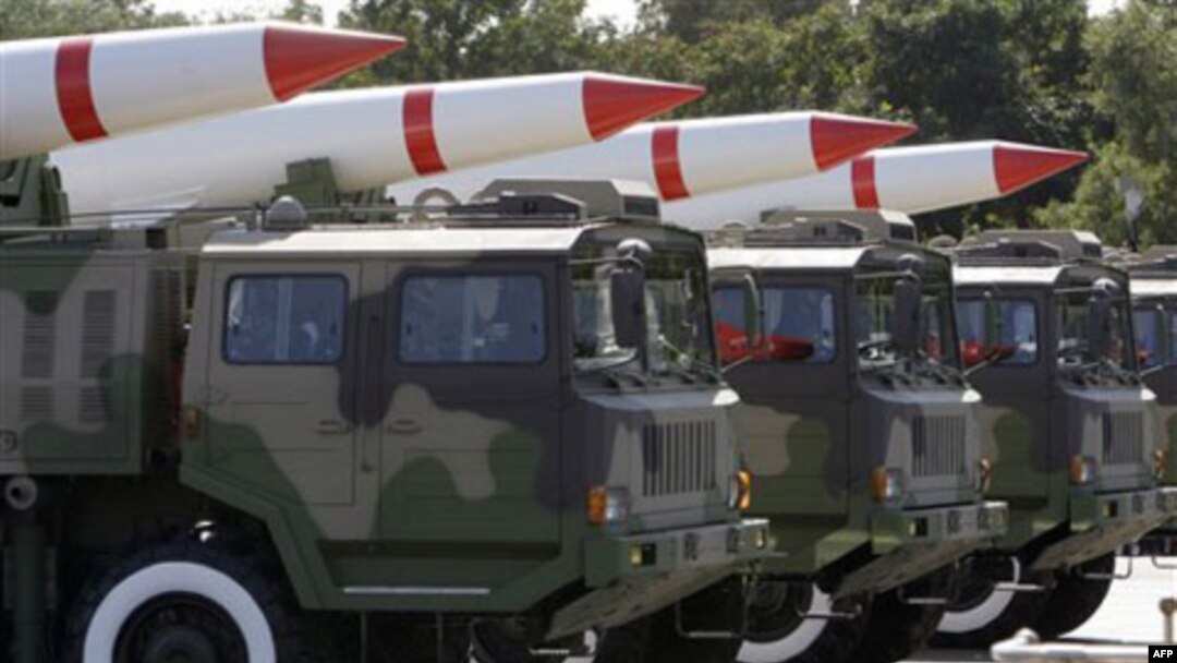 Xitoy yangi turdagi ballistik raketa yaratishda olg’a qadam tashlagan