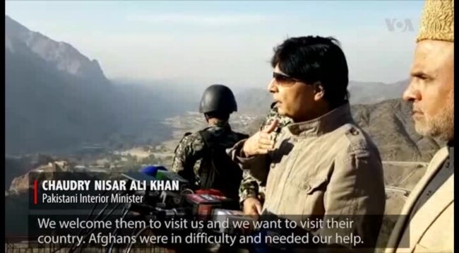 Pakistan Interior Minister Announces Afghan Visa Program