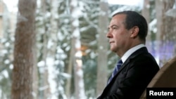 Ông Dmitry Medvedev, người từng giữ chức tổng thống Nga từ năm 2008 đến năm 2012 và hiện là Phó thư ký Hội đồng An ninh Nga.