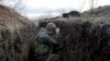 In Ukraine's Trenches, Strays Bring Respite to Russia-Wary Troops 