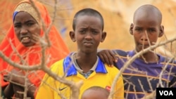 Children in Kenya’s Dadaab refugee camp on September 19, 2016. 