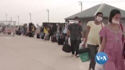 ထိုင်းနိုင်ငံက ပြန်လာတဲ့ မြန်မာအလုပ်သမားများ