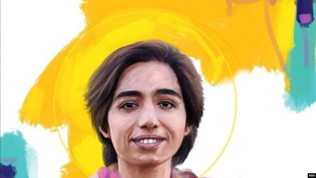 وێنەی زارا محەمەدی، نیگارکێش: لوقمان ئەحمەد، بەشی کوردی دەنگی ئەمەریکا