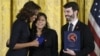 Michelle Obama elogió el poder de las artes para ayudar a las personas jóvenes a desarrollar su talento.